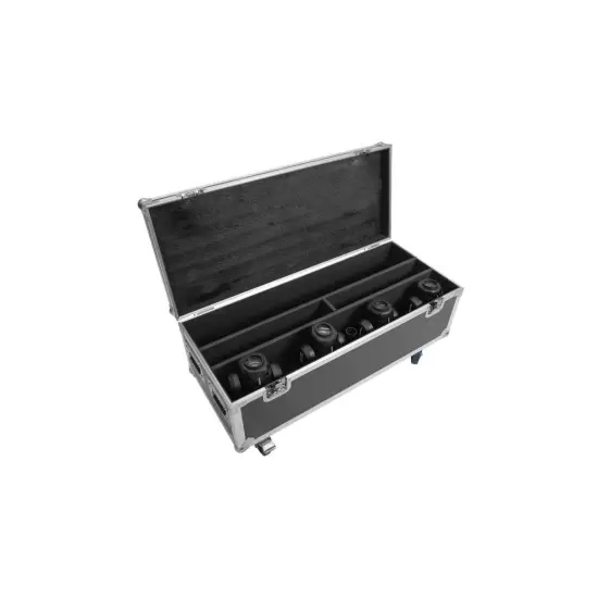 Roadinger FLYTHCASE 2X LED TMH BAR S120 c/ Rodas