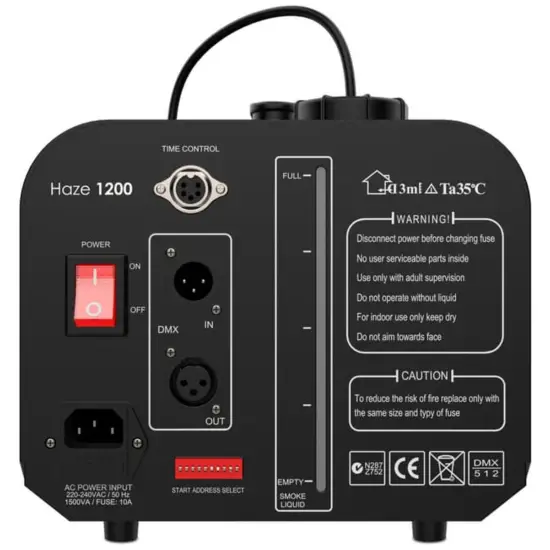 Audibax MÁQUINA FUMO Haze 1200