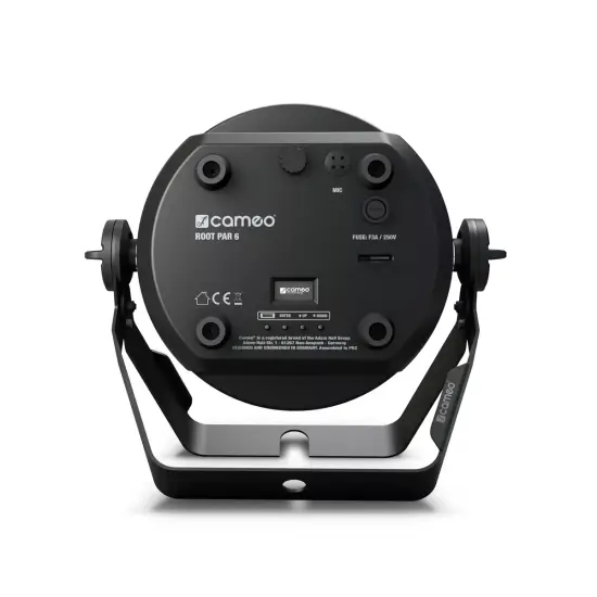 Cameo PROJECTOR LED 6 x 12 W RGBAW ROOT PAR 6