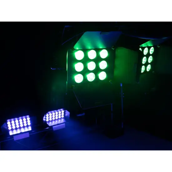 Eurolite FLOODLIGHT LED CLS 9 QCL RGB/WW 9x7W