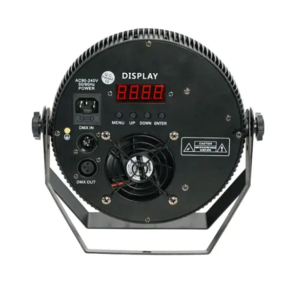 FOS PROJETOR LED PAR LED 18x 10W RGBW DMX