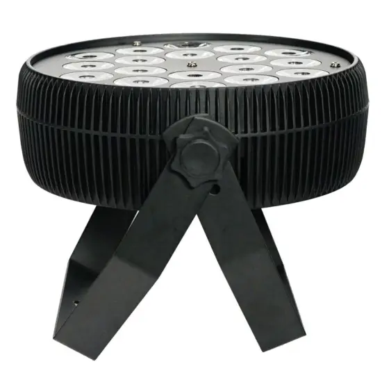 FOS PROJETOR LED PAR LED 18x 10W RGBW DMX