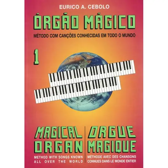 Eurico Cebolo LIVRO Orgão Magico 1