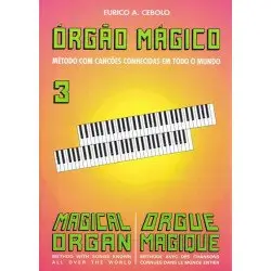 Eurico Cebolo LIVRO Orgão Magico 3