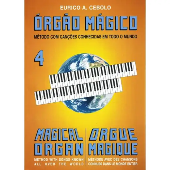 Eurico Cebolo LIVRO Orgão Magico 4