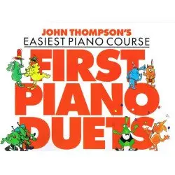 JOHN THOMPSON'S LIVRO Easiest Piano Course First Piano Duets (ENG)