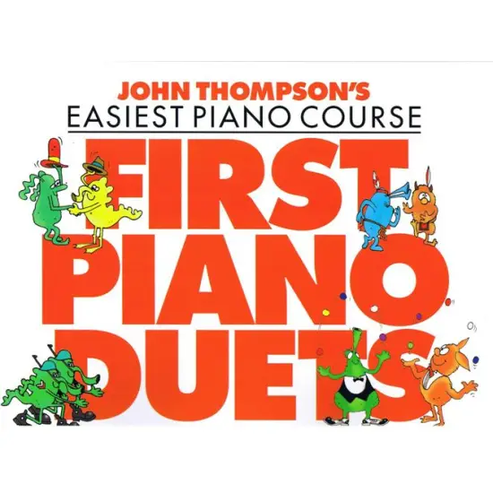 JOHN THOMPSON'S LIVRO Easiest Piano Course First Piano Duets (ENG)