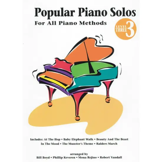 HAL LEONARD LIVRO Popular Piano Solos Level 3