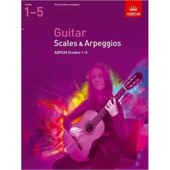 ABRSM LIVRO Guitar Scales & Arpeggios   Grade 1 5