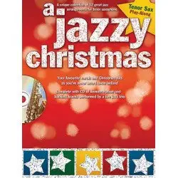 LIVRO A Jazzy Christmas Tenor Sax (com CD)