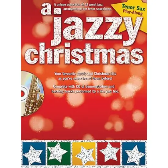 LIVRO A Jazzy Christmas Tenor Sax (com CD)