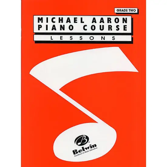 LIVRO Michael Aaron Piano Course Lessons Grade 2