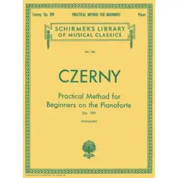 LIVRO Czerny Pratical Method for Beginners Op. 599