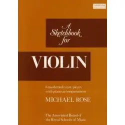 ABRSM LIVRO A Sketchbook for Violin