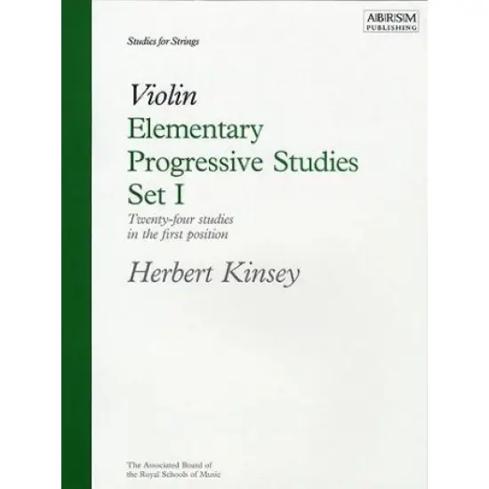 ABRSM LIVRO Violin Elementary Progressive Studies Set 1