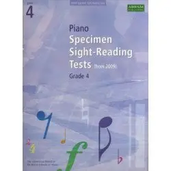 ABRSM LIVRO Piano Specimen Sight Reading Tests   Grade 4