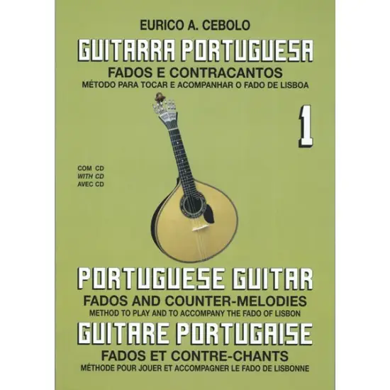 Eurico Cebolo LIVRO Guitarra Portuguesa 1