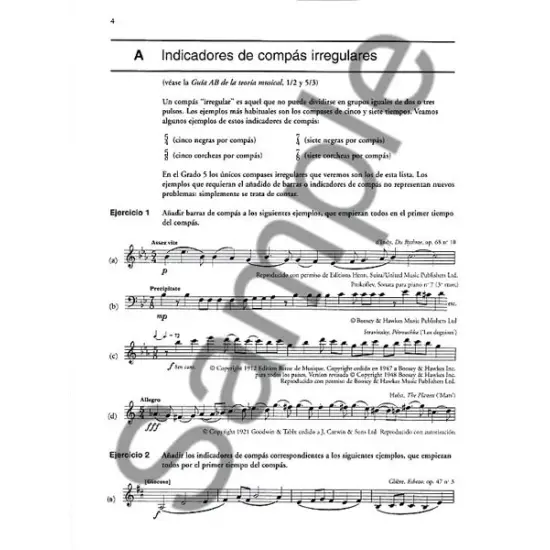 ABRSM LIVRO La Teoria Musical en la Pratica   Grade 5