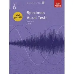 ABRSM LIVRO Specimen Aural Tests Grade 6 (with CD)