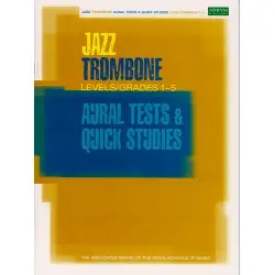 ABRSM LIVRO Jazz Trombone Aural Tests   Grades 1 5
