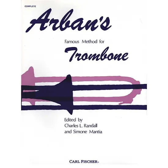 LIVRO Arbans Famous Method for Trombone