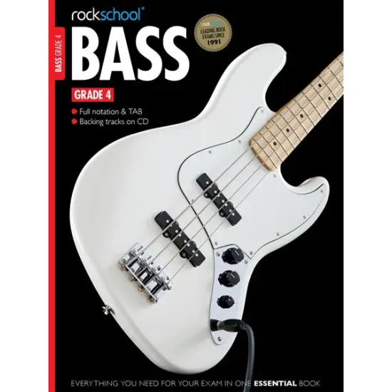 Rockschool LIVRO Bass Grade 4