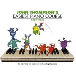 JOHN THOMPSON'S LIVRO Easiest Piano Course Part 3 (ENG)