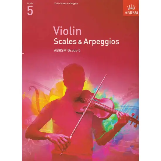 ABRSM LIVRO Violin Scales & Arpeggios   Grade 5