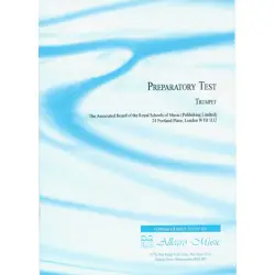 ABRSM LIVRO Preparatory Test Trumpet
