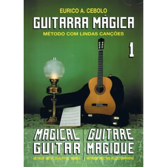 Eurico Cebolo LIVRO Guitarra Magica 1 (com CD)