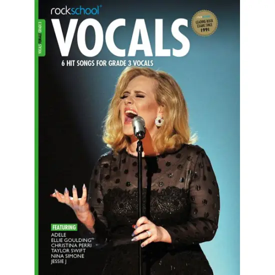 Rockschool LIVRO Vocals Female Grade 3 2014