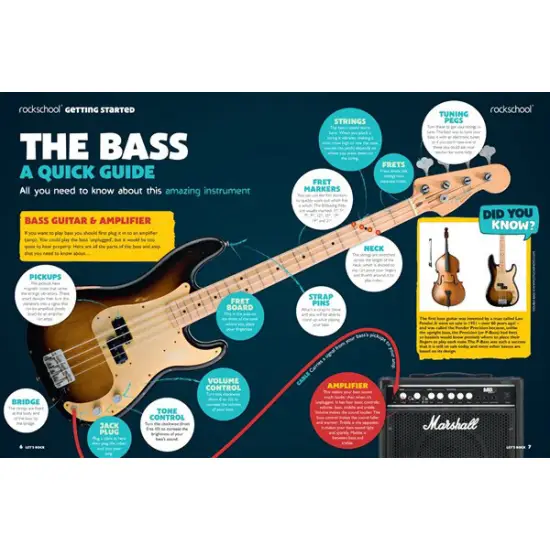 Rockschool LIVRO Let´s Rock Bass
