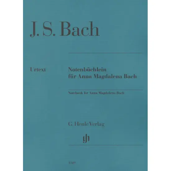 Bach LIVRO NOTEBOOK FOR ANNA MAGDALENA BACH