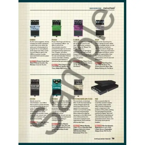 Rockschool LIVRO Popular Music Theory Guidebook (Grades 6 8)