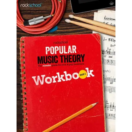 Rockschool LIVRO Popular Music Theory Workbook (Grade 5)