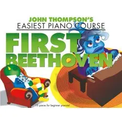 JOHN THOMPSON'S LIVRO Easiest Piano Course First Beethoven (ENG)