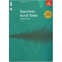 ABRSM LIVRO Specimen Aural Tests Grade 8 (com cds)