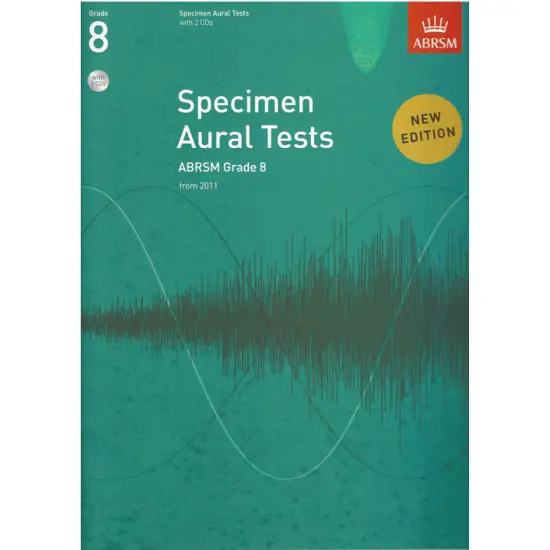 ABRSM LIVRO Specimen Aural Tests Grade 8 (com cds)