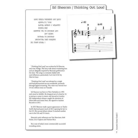 Rockschool LIVRO Acoustic Grade 3