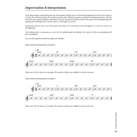 Rockschool LIVRO Acoustic Grade 3