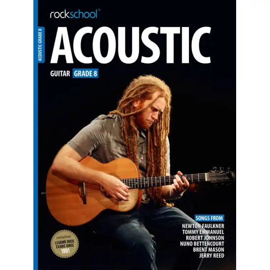 Rockschool LIVRO Acoustic Grade 8