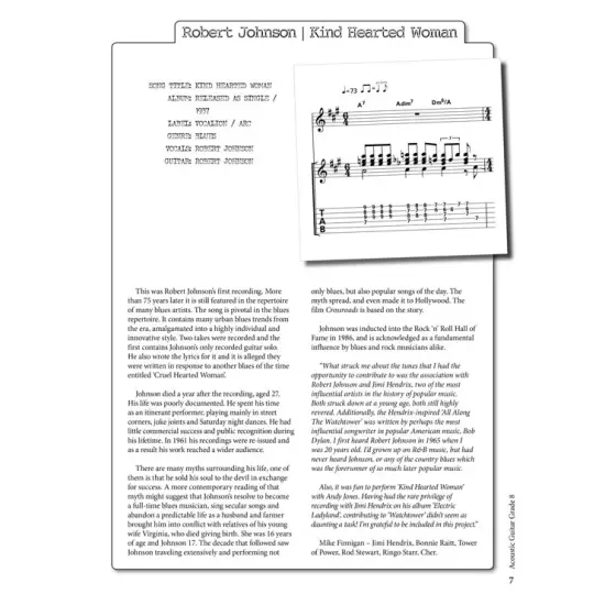 Rockschool LIVRO Acoustic Grade 8