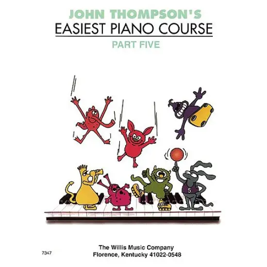 JOHN THOMPSON'S LIVRO Easiest Piano Course Part 5 (ENG)