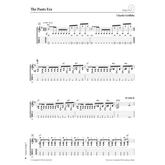 Rockschool LIVRO Guitar Grade 7 2018