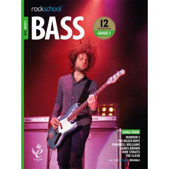 Rockschool LIVRO Bass Grade 3 2018