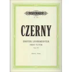 LIVRO ERSTER LEHRMEISTER First Tutor   OP. 599