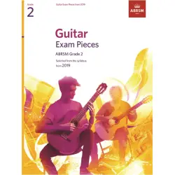 ABRSM LIVRO Guitar Exam Pieces 2019, Grade 2
