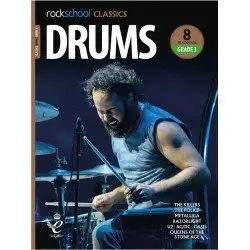 Rockschool LIVRO Classics Drums Grade 3 2018+