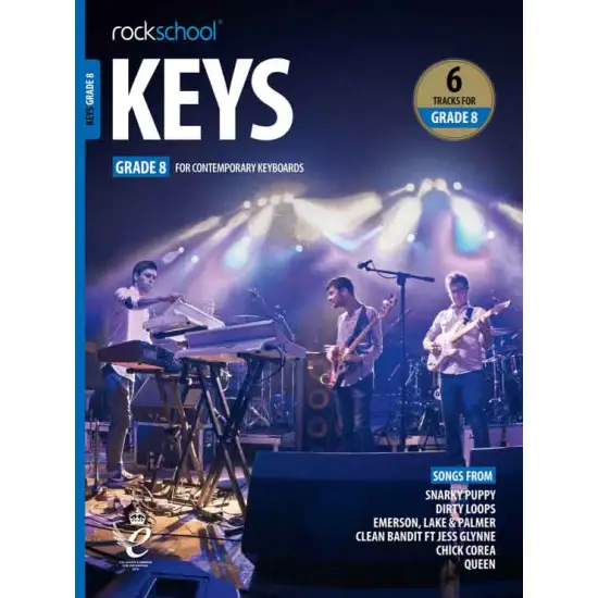 Rockschool LIVRO Keys Grade 8 2019