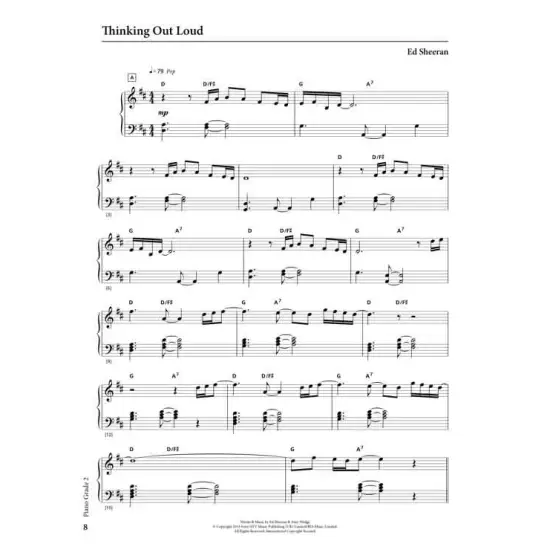 Rockschool LIVRO Piano Grade 2 2019